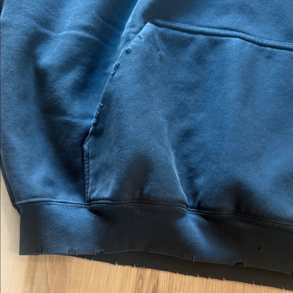 Yeezy x Gap Engineered by Balenciaga High Neck Sweater 'Dark Blue' - Picture 3 of 5